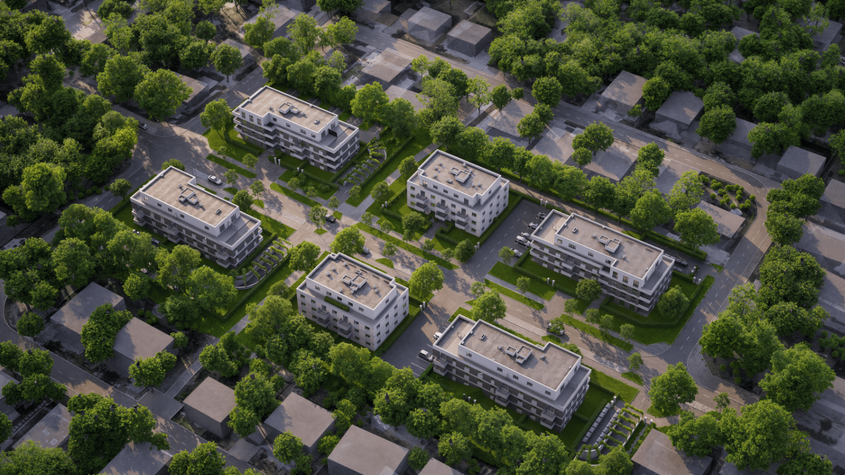 Quartier · Vogelperspektive